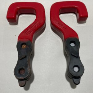 2020-2024 Jeep Gladiator JT Rubicon Rear Tow Hooks / Pair / Red / JT002