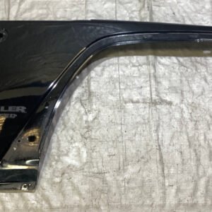 2007-2018 Jeep Wrangler JK Passenger Side Fender Apron Panel / Black  JK012