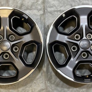 2018-2024 Jeep JL Wrangler JT Gladiator Rubicon 17x7.5" OEM Wheels Rims / Pair / JT002