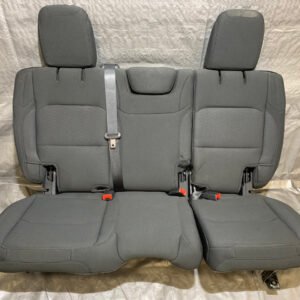 2018-2021 Jeep Wrangler JL Unlimited 4DR 60/40 Folding Rear Seat Set / Black Cloth /   JL003