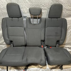 2018-2021 Jeep Wrangler JL Unlimited 4DR 60/40 Folding Rear Seat Set / Black Cloth /   JL004