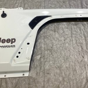2018-2023 Jeep Wrangler JL Passenger Front Fender Apron Panel / Bright White  JL009