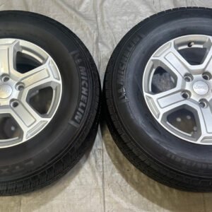 2018-2023 Jeep Wrangler JL 17x7.5" Wheels Rims w/ Michelin Tires / Pair / JK014