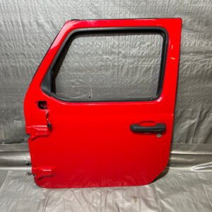 2018-2024 Jeep Wrangler JL Unlimited 4DR / Gladiator JT Driver Front Door Assembly / Firecracker Red  JL011