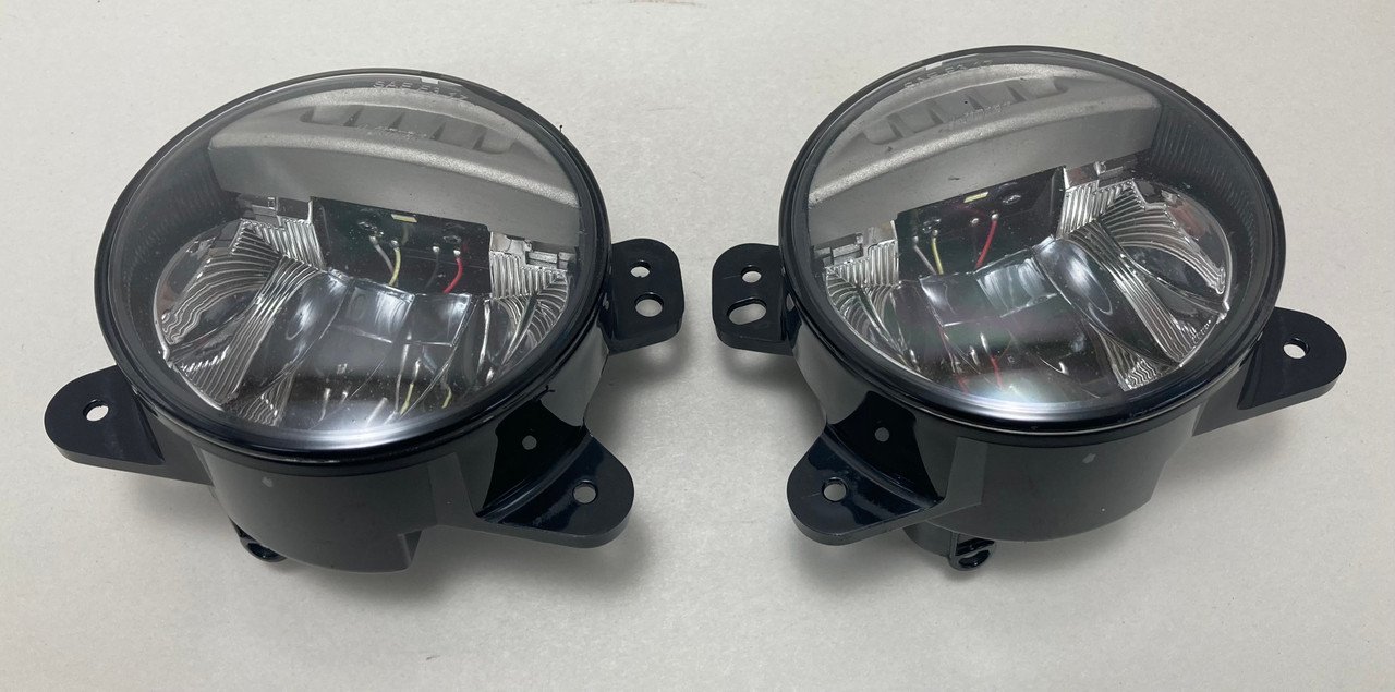 2007-2018 Jeep Wrangler JK OEM LED Fog Lights / Pair / JK015
