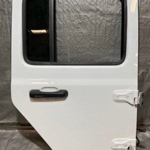 2018-2024 Jeep Wrangler JL Unlimited 4DR Passenger Rear Door Assembly / Bright White JL009