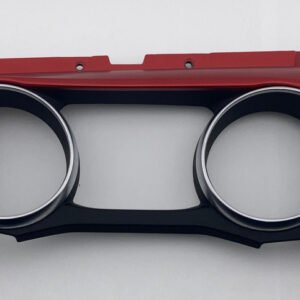 2018-2023 Jeep Wrangler JL Rubicon Cluster Surround Trim Panel / Red / JL011