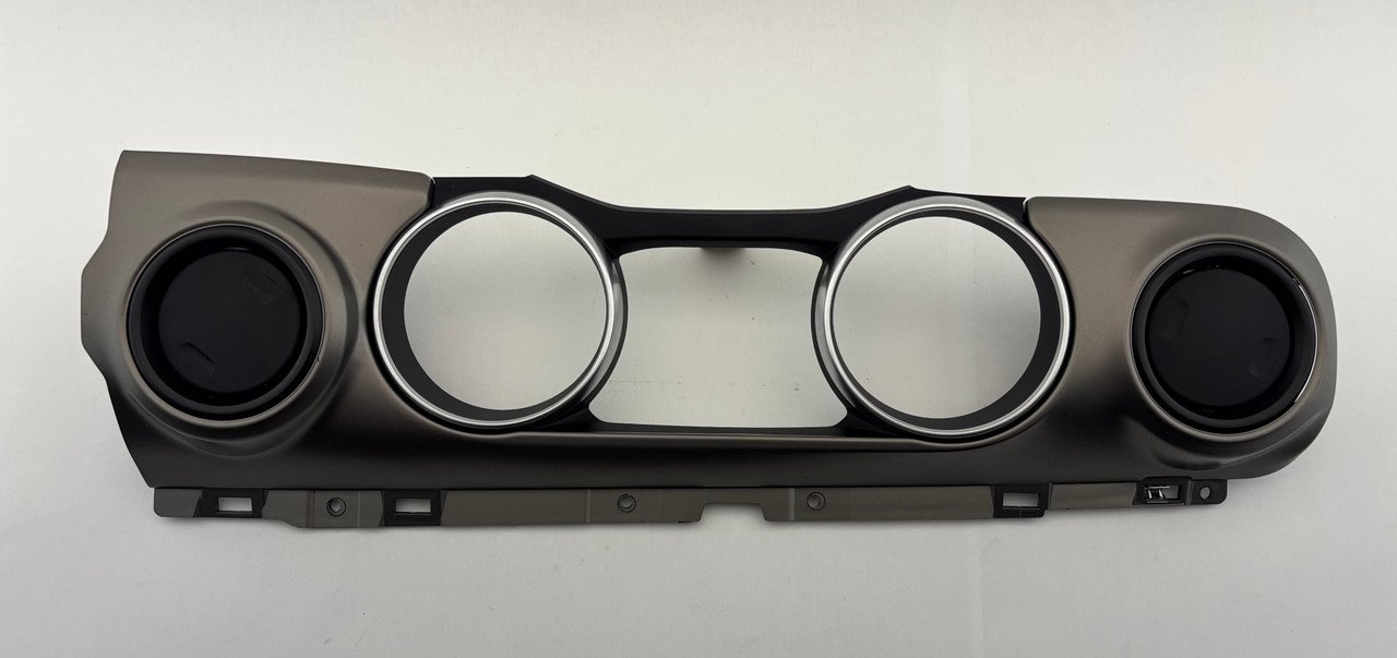 2018-2023 Jeep Wrangler JL Gladiator JT Gauge Cluster Surround Trim Panel / Dark Gray / JT004