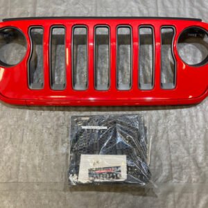 2018-2021 Jeep Wrangler JL OEM Grille Assembly / Firecracker Red JL011