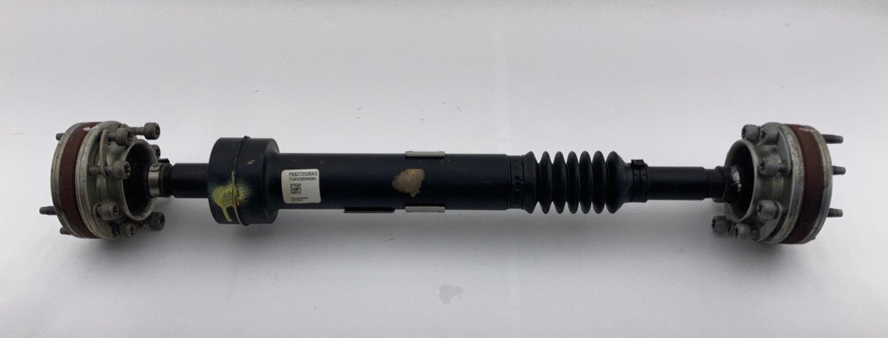 2018-2023 Jeep Wrangler JL 2DR Rubicon Rear Drive Shaft w/ U Joints / 68272539AD / 71K JL011