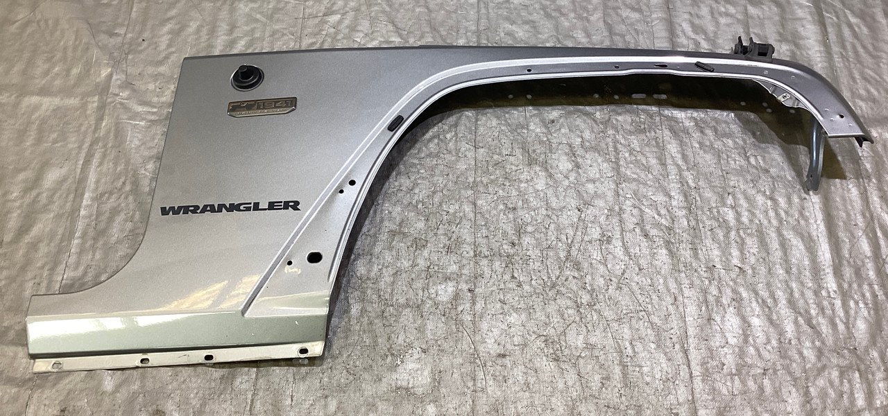 2007-2018 Jeep Wrangler JK Passenger Side Fender Apron Panel / Billet Silver Metallic JK014
