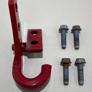 2018-2025 Jeep Wrangler JL Rubicon Red Rear Tow Hook / OEM / JL009