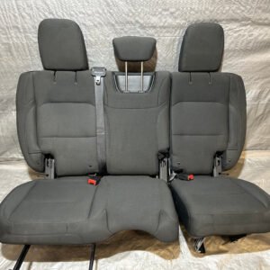 2018-2023 Jeep Wrangler JL Unlimited 4DR 60/40 Folding Rear Seat Set / Black Cloth / JL005