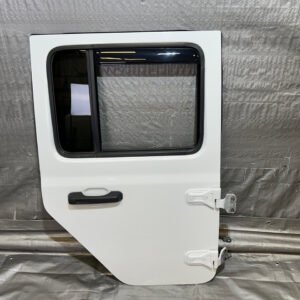 2018-2024 Jeep Wrangler JL Unlimited 4DR / Gladiator JT Passenger Rear Door Assembly / Bright White JT004