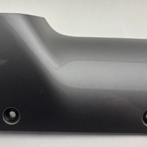 2018-2025 Jeep Wrangler JL Passenger Side Fender Wiper Cowl End Plate Trim Panel / Billet Silver Metallic JL012