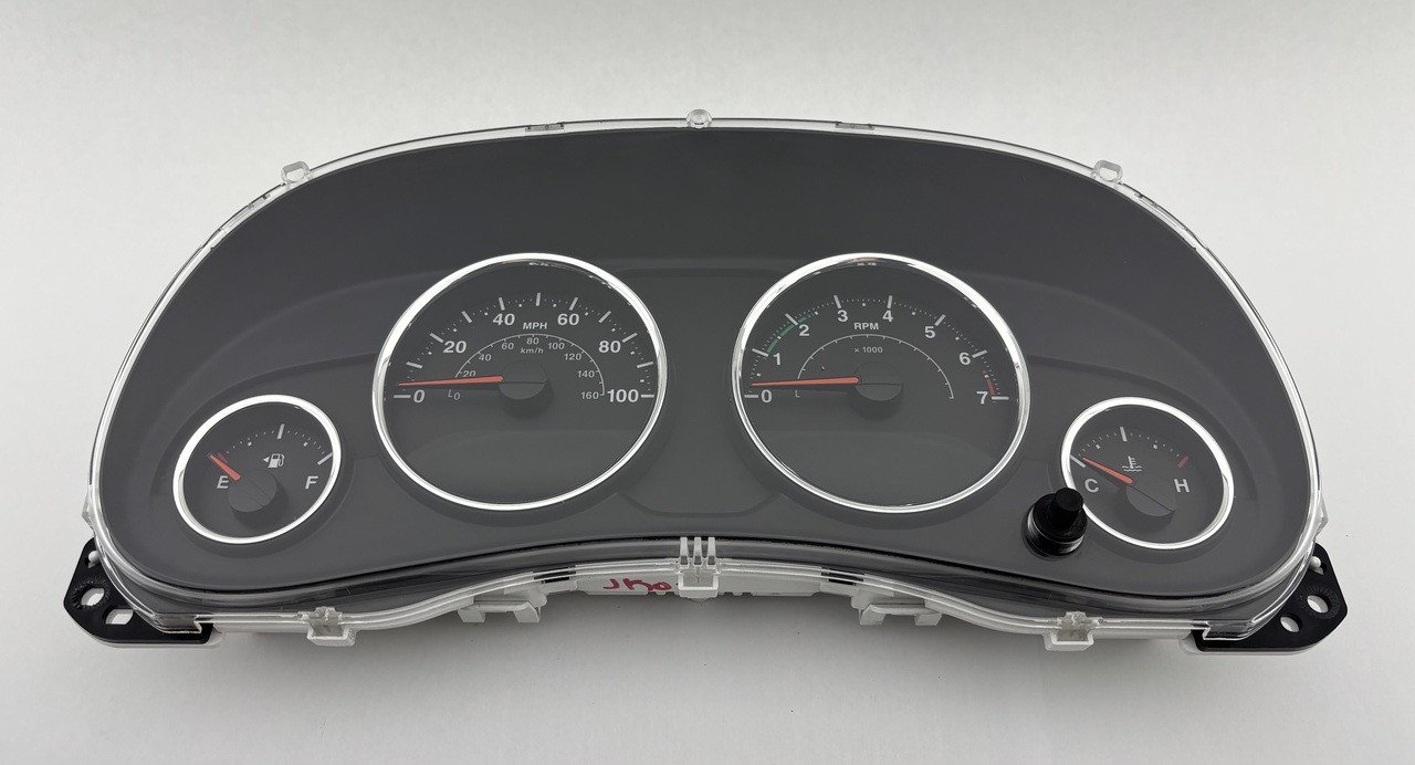 2015 Jeep Wrangler JK Instrument Gauge Cluster / 56054392AF / JK017