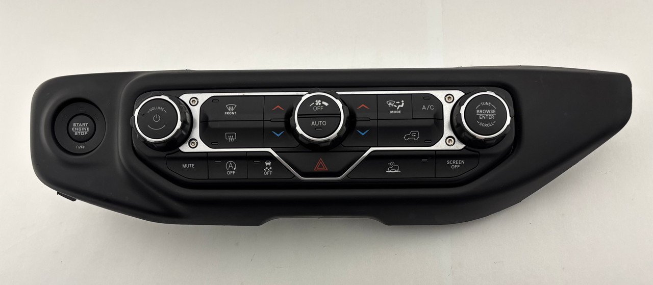 2021 Jeep Wrangler JL Automatic Climate Control Unit / 7BU55DX9AA / JL012