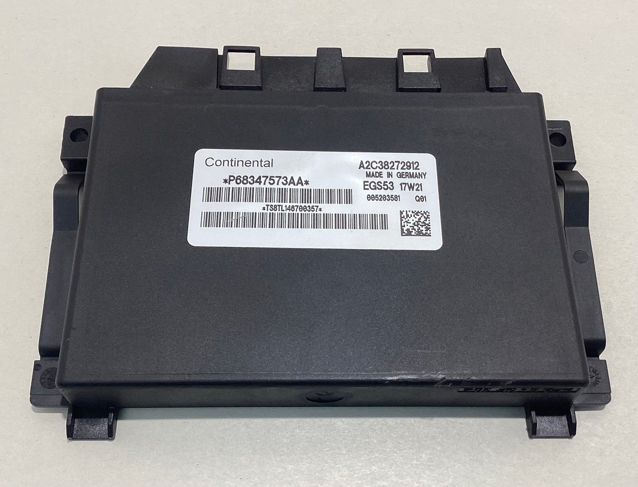 2017 Jeep Wrangler JK Automatic Transmission Control Module TCU / P68347573AA / JK015