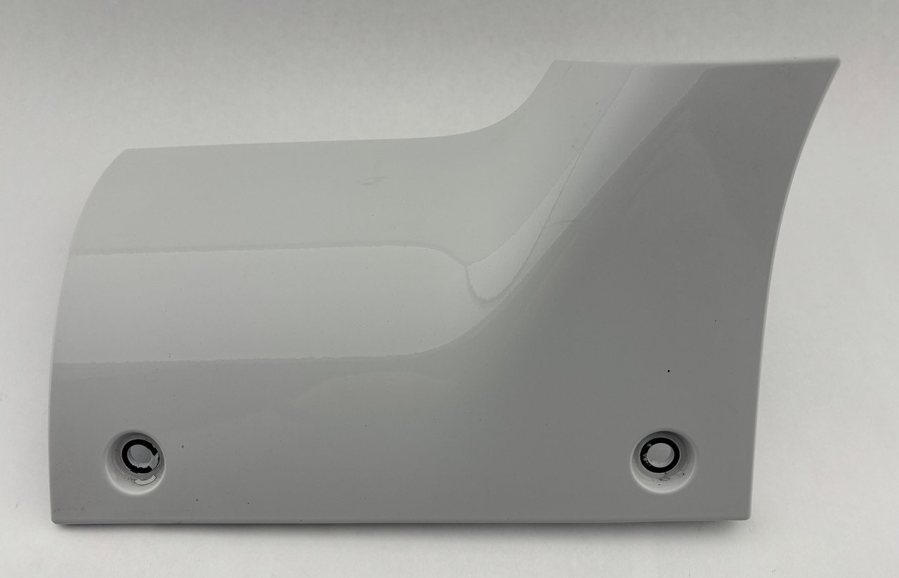 2020-2024 Jeep Gladiator JT Driver Side Fender Wiper Cowl End Plate Trim Panel / Bright White JT003