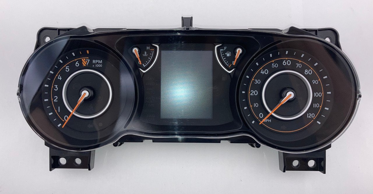 2018 Jeep Wrangler JL 3.5" Digital Instrument Gauge Cluster / 68233866AK / JL010