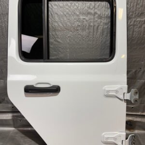 2018-2024 Jeep Wrangler JL Unlimited 4DR / Gladiator JT Passenger Rear Door Assembly / Bright White  JT003