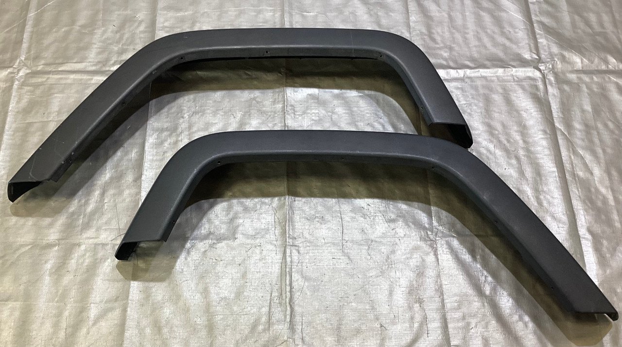 2007-2017 Jeep Wrangler JK Unlimited Rear Fender Panels / Pair / Textured Black / JK015