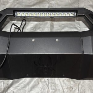 2020-2024 Jeep Gladiator Black Widow Steel Front Bumper Beam w/ 20" Light Bar / JT003