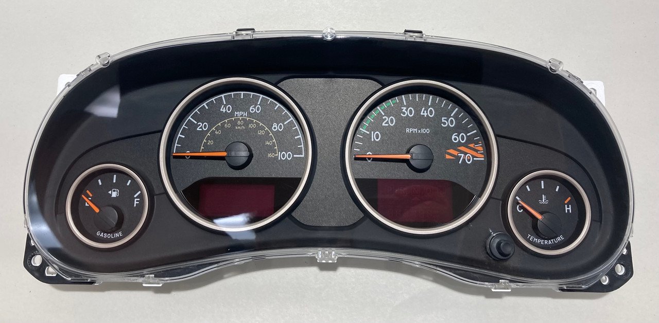 2016 Jeep Wrangler JK 75th Anniversary Edition Instrument Gauge Cluster / 68273240AA / JK014