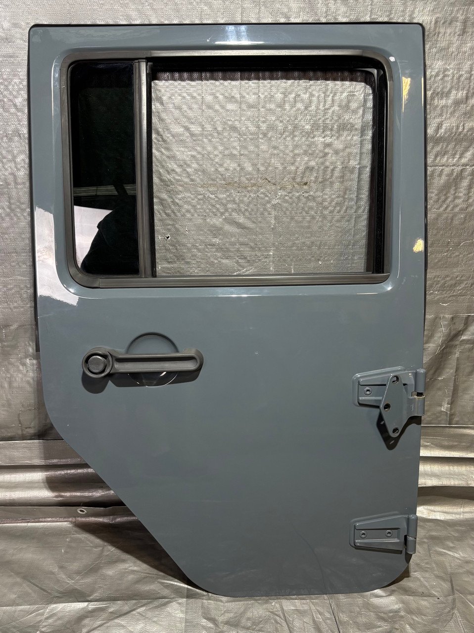 2011-2018 Jeep Wrangler JK Unlimited 4DR Passenger Rear Door / Anvil Clear Coat JK017