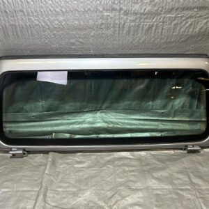 2018-2021 Jeep Wrangler JL Windshield Panel w/ Frame / Billet Silver Metallic *DAMAGE* JL012