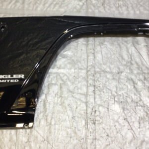 2007-2018 Jeep Wrangler JK Passenger Side Fender Apron Panel / Black  JK009