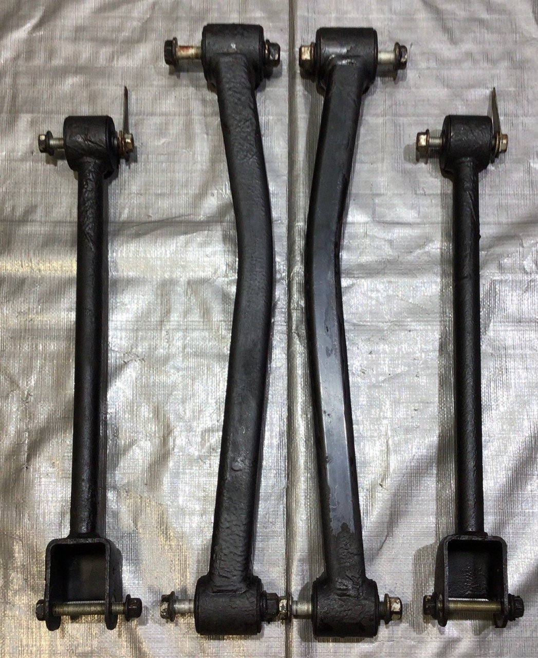 2007-2018 Jeep Wrangler JK Front Control Arms / Set of 4 / JK006