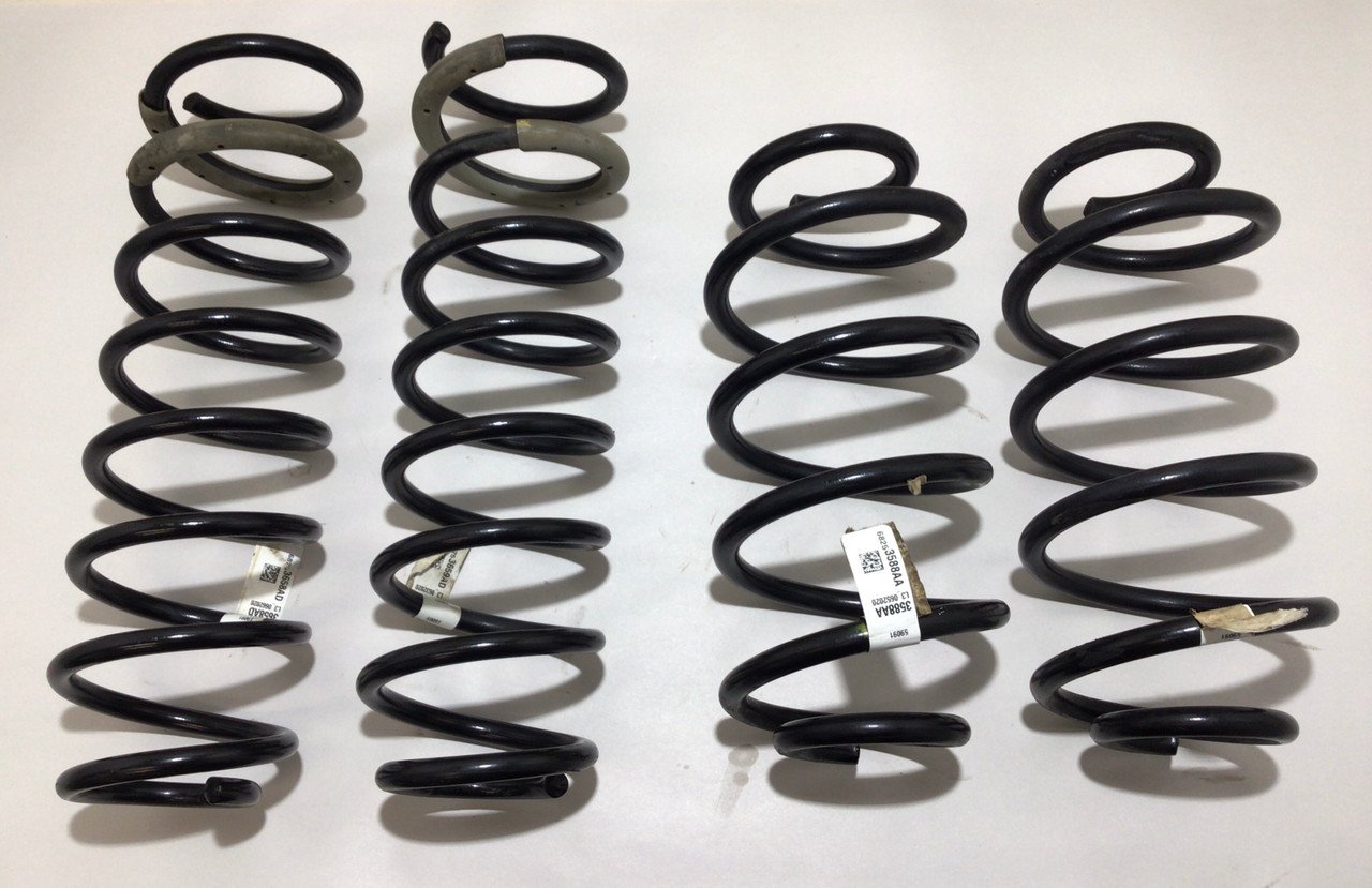 2018-2021 Jeep Wrangler JL Unlimited 4DR Sport OEM Springs / Set of 4 / JL005