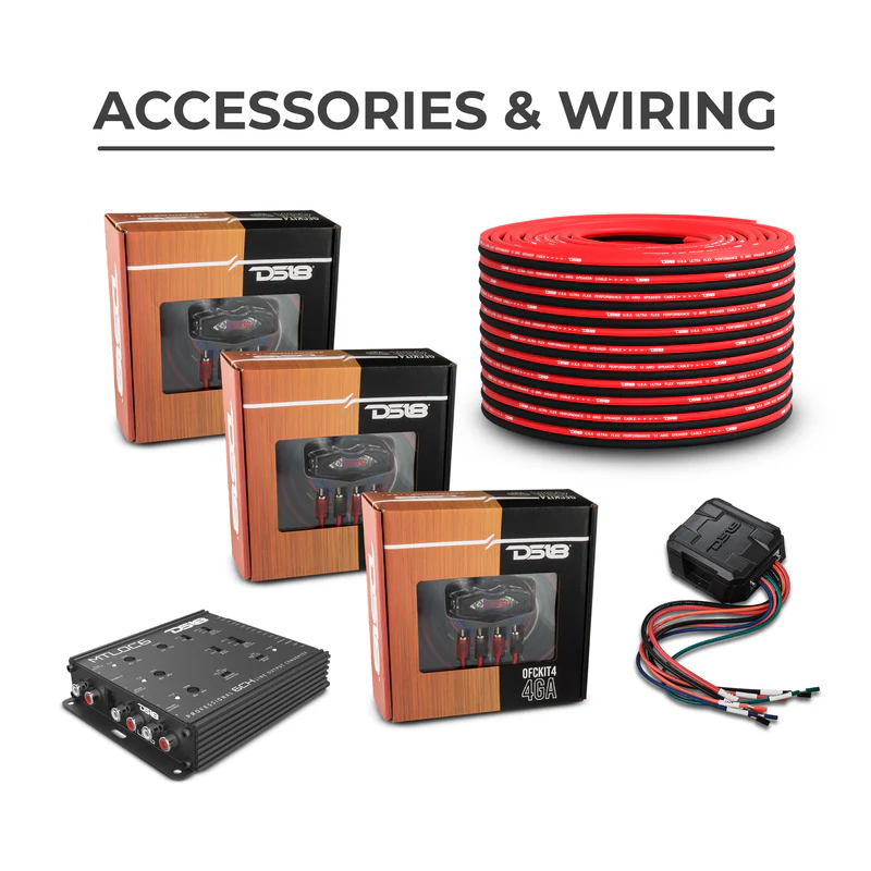 Jeep JKU 2007-2018 Ultimate Package – Loaded Sound Bar, Door Panels, Rear Wheel Subwoofers & Amplifiers - Image 2