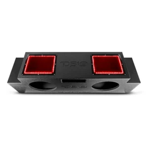 Jeep JKU/JLU Down Firing Subwoofer Enclosure 2 x 12"