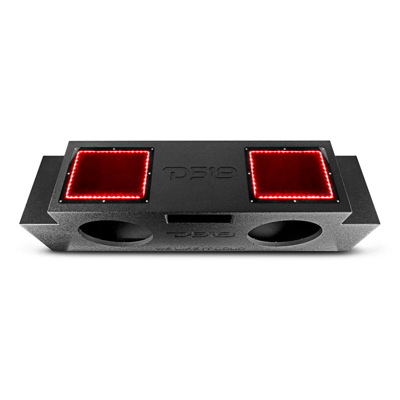 Jeep JKU/JLU Down Firing Subwoofer Enclosure 2 x 12"
