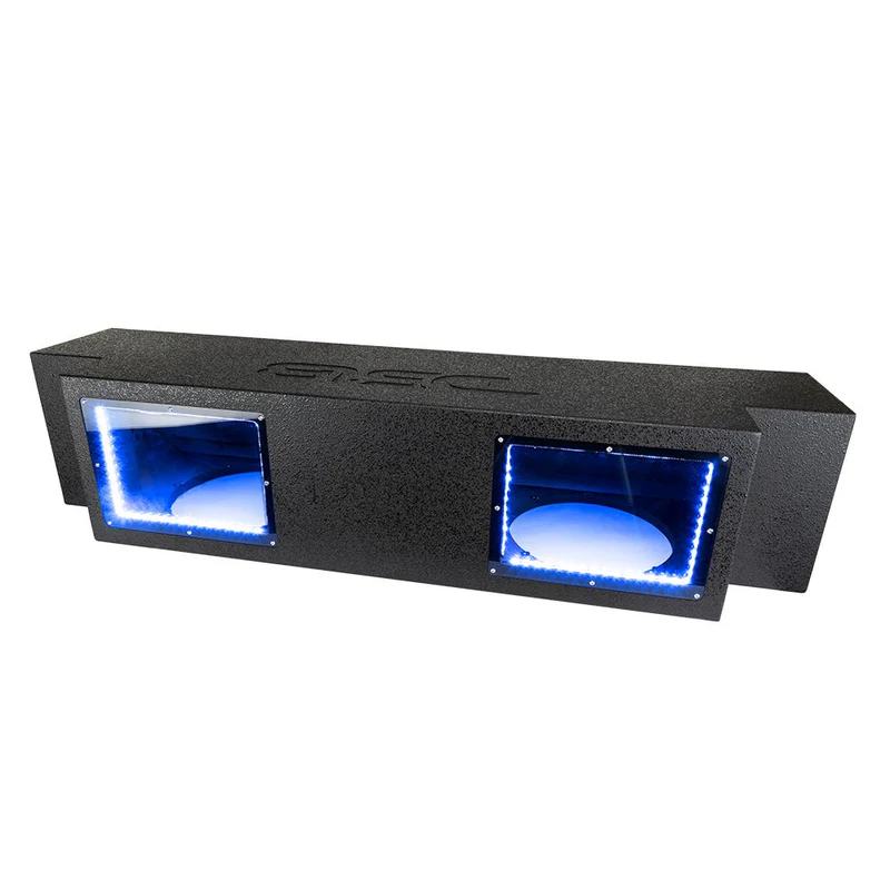 Jeep JKU/JLU Down Firing Subwoofer Enclosure 2 x 12" - Image 4