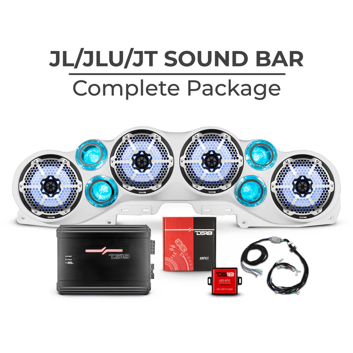 Jeep JL/JT 2018–2023 Overhead Sound Bar – Build Your Own - Image 2