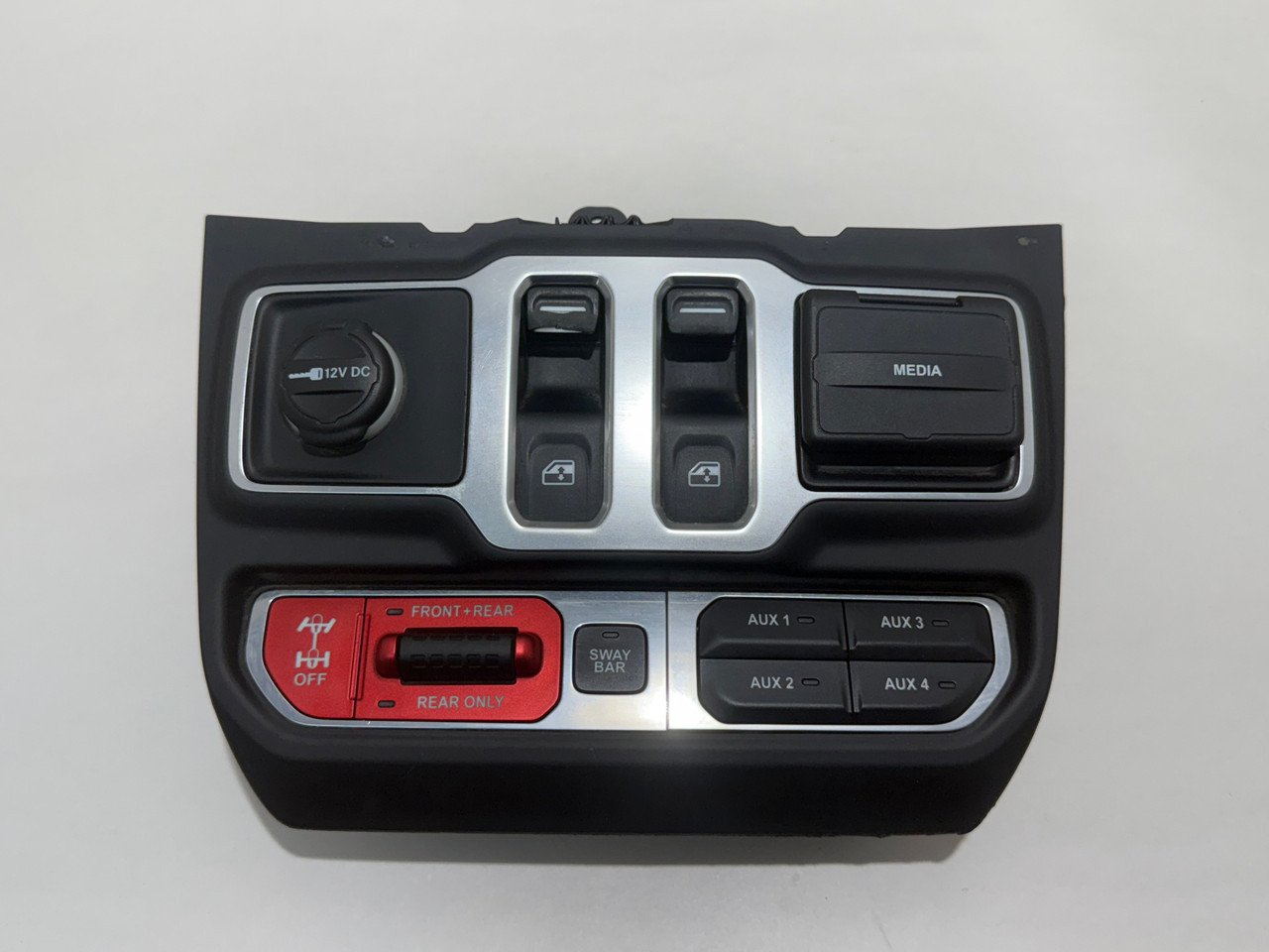 2018-2021 Jeep Wrangler JL 2DR Rubicon Window Switches / Auxiliary Switch Panel / JL011
